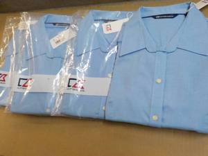6 Cutter and Buck Long Sleeved Golf...