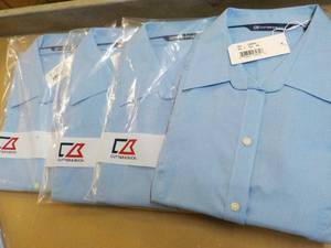 6 Cutter and Buck Long Sleeved Golf...