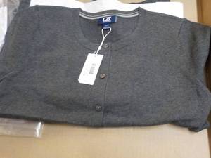 6 Cutter and Buck Golfing Grey Swea...