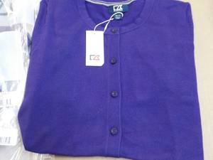 7 Cutter and Buck Golfing Purple Sw...