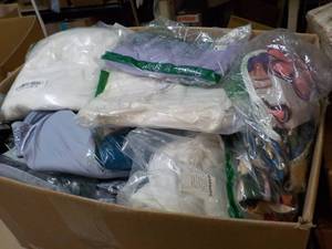 Box of New Clothing Overstock- vari...
