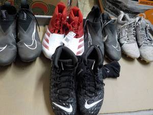 5 pr Football Cleats - some new som...
