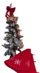 LLR - 36-Inch Pre-Lit Christmas Tree and Tree Skirt