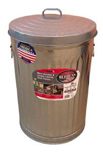 LL - Behrens 20 Gallon Galvanized Steel Utility Can