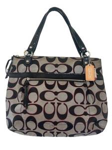 BR1 - Coach Signature Jacquard Tote