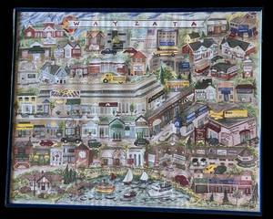 BR1 - Wayzata Art Poster 24 x 36 in. Signed 1995