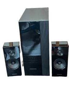 LR - Samsung PS-EW2-2 3-Piece Speaker System with Subwoofer (Lot of 3)