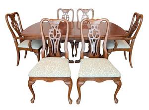 DR - Vintage American Drew 7-piece Dining Set