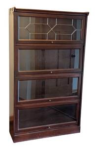 MB - Vintage Barrister Bookcase
