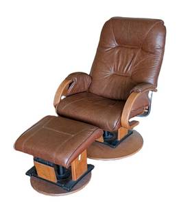 MB - Vintage Avantglide Chair & Ottoman Set