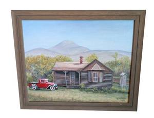 O - W. McFarlin Framed Painting