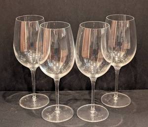 K - Luigi Bormioli Wine Glasses (Lot of 4)