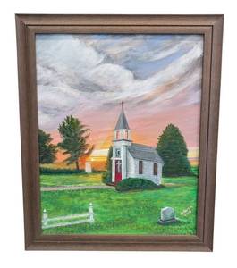 ML - W. Mc.Farlin Framed Painting