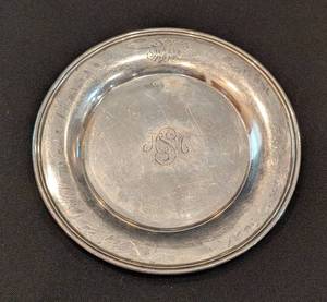 K - Vintage Tiffany & Co Sterling Silver Dish