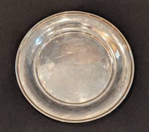 K - Vintage Meridian Sterling Silver Dish