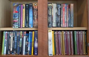 DR - Mixed DVD and Book Assortment