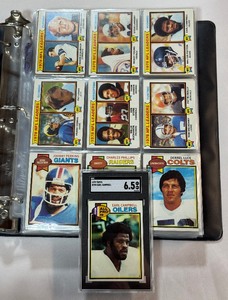 1979 Topps Football Complete Set w Earl Campbell RC Slab SGC 6.5 - EX-MT Beautiful Vintage Card Set