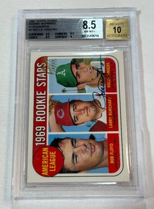 Rollie Fingers Auto Graded 8.5  10 1997 Topps Stars Rookie Reprints Autographs #5 Baseball Card