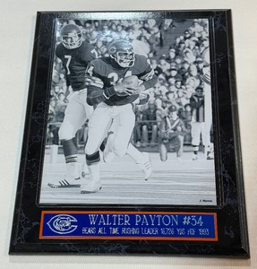 Walter Payton 8x10 Football Photo in Plaque - Chicago Bears
