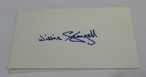 Willie Stargell Autographed Card - Pittsburgh Pirates Baseball