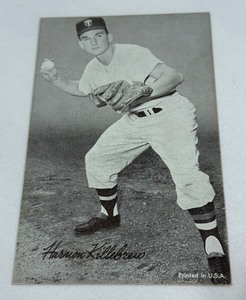 Harmon Killebrew Vintage Exhibit Baseball Card Minnesota Twins