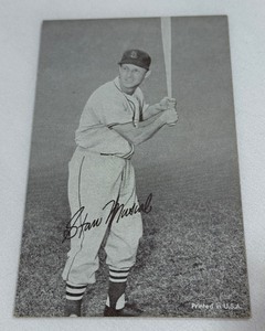 Stan Musial Vintage Exhibit Baseball Card -1
