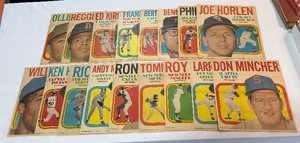 17 - 1970 Topps Vintage Baseball Pin Up Posters