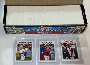 2008 Topps Baseball Complete Factory Card Set