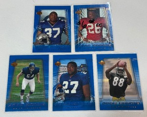 5 Card Upper Deck Star Rookie Card Lot w Brian Urlacher and Shaun Alexander