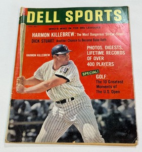 Harmon Killebrew Vintage Dell Sports Magazine
