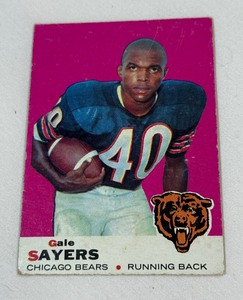 Gale Sayers 1969 Topps #51 Vintage Football Card