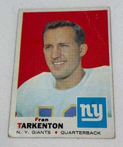 Fran Tarkenton 1969 Topps #150 Vintage Football Card
