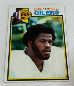 Earl Campbell RC 1979 Topps #390 Vintage Rookie Football Card