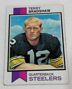Terry Bradshaw 1973 Topps #15 Vintage Football Card