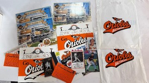 Baltimore Orioles Huge Cool Miscelaneious Collectibles Lot From 1992 Opening Day and More - Baseball