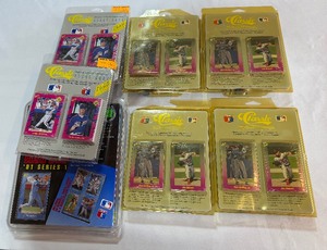 (7) Classic Baseball Game Set Including 4 1989 w Ken Griffey Jr. RCs
