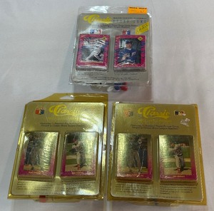 (3) 1989 Classic Baseball Game Set w Ken Griffey Jr. RCs
