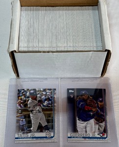 2019 Topps Update Baseball Card Set - Unknown If Complere