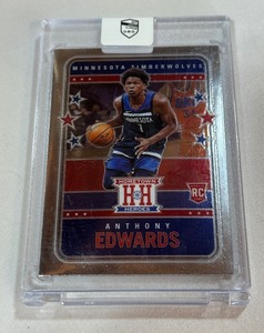 Anthony Edwards RC 2020-21 Chronicles Hometown Heroes #546 Rookie Minnesota Timberwolves Basketball Card