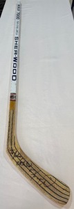 Keith Tkachuk Autographed Sherwood Vintage Hockey Stick - Possibly Team Issued (1)