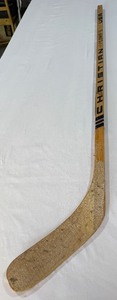 Vintage Christian USA Hockey Stick w Many Unknown Autographs
