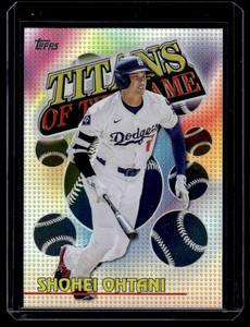 Shohei Ohtani Insert Titans of the Game 2026 Topps #TOG-1 Baseball Card