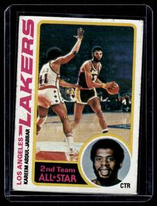 Kareem Abdul-Jabbar 1978-79 Topps #110 Vintage Basketball Card