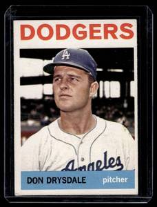 Don Drysdale 1964 Topps #120 Vintage Baseball Card