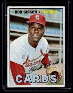 Bob Gibson 1967 Topps #210 Vintage Baseball Card