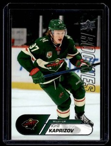 Kirill Kaprizov RC 2020-21 Upper Deck NHL Rookie Box Set #25 Minnesota Wild Hockey Card