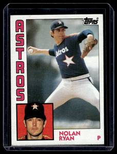 Nolan Ryan 1984 Topps #470 Vintage Baseball Card