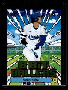Shohei Ohtani Insert 2026 Topps 8 Bit Ballers #8B-7 Baseball Card
