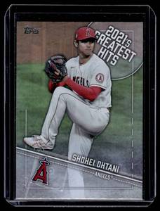 Shohei Ohtani Insert 2022 Topps 2021s Greatest Hits #21GH-10 Baseball Card