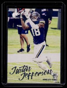 Justin Jefferson RC 2020 Chronicles Luminance #217 Rookie Minnesota Vikings Football Card